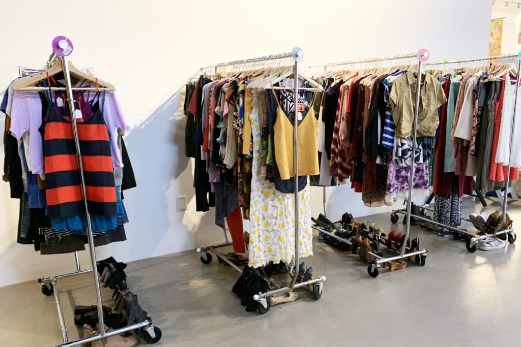 shop secondhand for a sustainable wardrobe